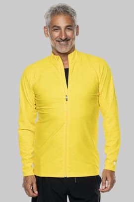 Coolibar Coolibar Men's Menorca Long Sleeve Swim Jacket, UPF 50+ Sun Protection