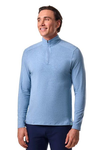 Coolibar Coolibar Men's Sonora Quarter-Zip, UPF 50+ Sun Protection