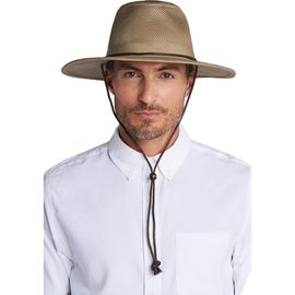 Coolibar Coolibar Men's Walkabout Vented Hat, UPF 50+ Sun Protection