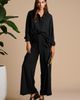 Coolibar Coolibar Rhodes Pleated Back Pleated Shirt with Long Sleeves, UPF 50+ Sun Protection - 3