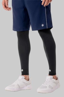 Coolibar Coolibar Unisex Andros Maxshield Performance Leg Sleeves, UPF 50+ Sun Protection