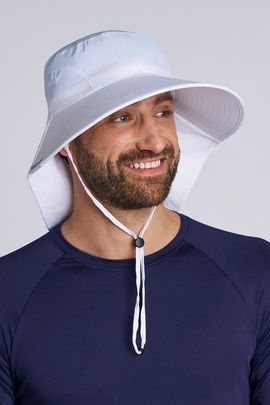 Coolibar Coolibar Unisex SafeShade Hat Wide Brim Sun Hat, UPF 50+ Sun Protection