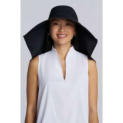 Coolibar Coolibar Women's Anastasia Elegant Full Coverage Hat, UPF 50+ Sun Protection