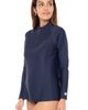 Coolibar Coolibar Women's Freestyle Quarter Zip Rash Guard with Long Sleeves, UPF 50+ Sun Protection - 2