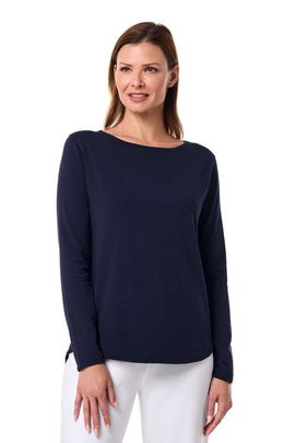 Coolibar Coolibar Women's Heyday Side Split Long Sleeve Shirt, UPF 50+ Sun Protection