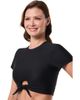 Coolibar Coolibar Women's Hibiscus Swim Crop Top, UPF 50+ Sun Protection - 1