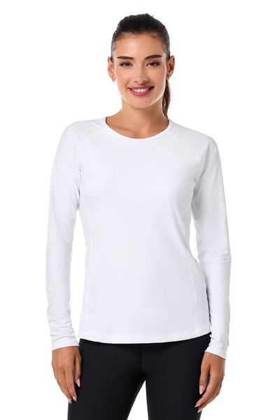 Coolibar Coolibar Women's Hightide Lite Lightweight Swim Shirt with Long Sleeves, UPF 50+ Sun Protection