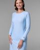 Coolibar Coolibar Women's Stony Coral Scallop Long Sleeve Rash Guard, UPF 50+ Sun Protection - 2