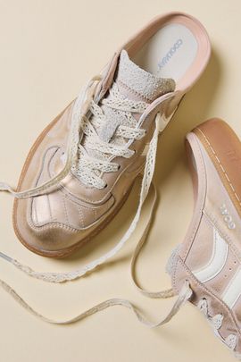 Coolway Coolway Goal Mule Sneaker in Champagne, Women's at Urban Outfitters