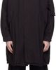 COOR COOR Black Garment Dyed Fishtail Parka Coat - 1