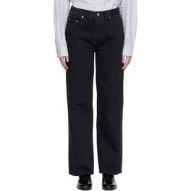 COOR COOR Black Straight Jeans