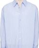 COOR COOR Blue Semi-Overfit Wrinkle Stripe Shirt - 1