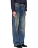 COOR COOR Blue Straight Cut Dirty Wash Jeans - 2