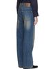 COOR COOR Blue Straight Cut Dirty Wash Jeans - 3