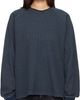 COOR COOR Blue Waffle Raglan Long Sleeve T-shirt - 1