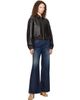 COOR COOR Brown Antique Lambskin Blouson Jacket - 4
