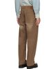 COOR COOR Brown Brushed Rib Texture Jeans - 3