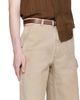 COOR COOR Brown Guayabera Tape Half Shirt - 4