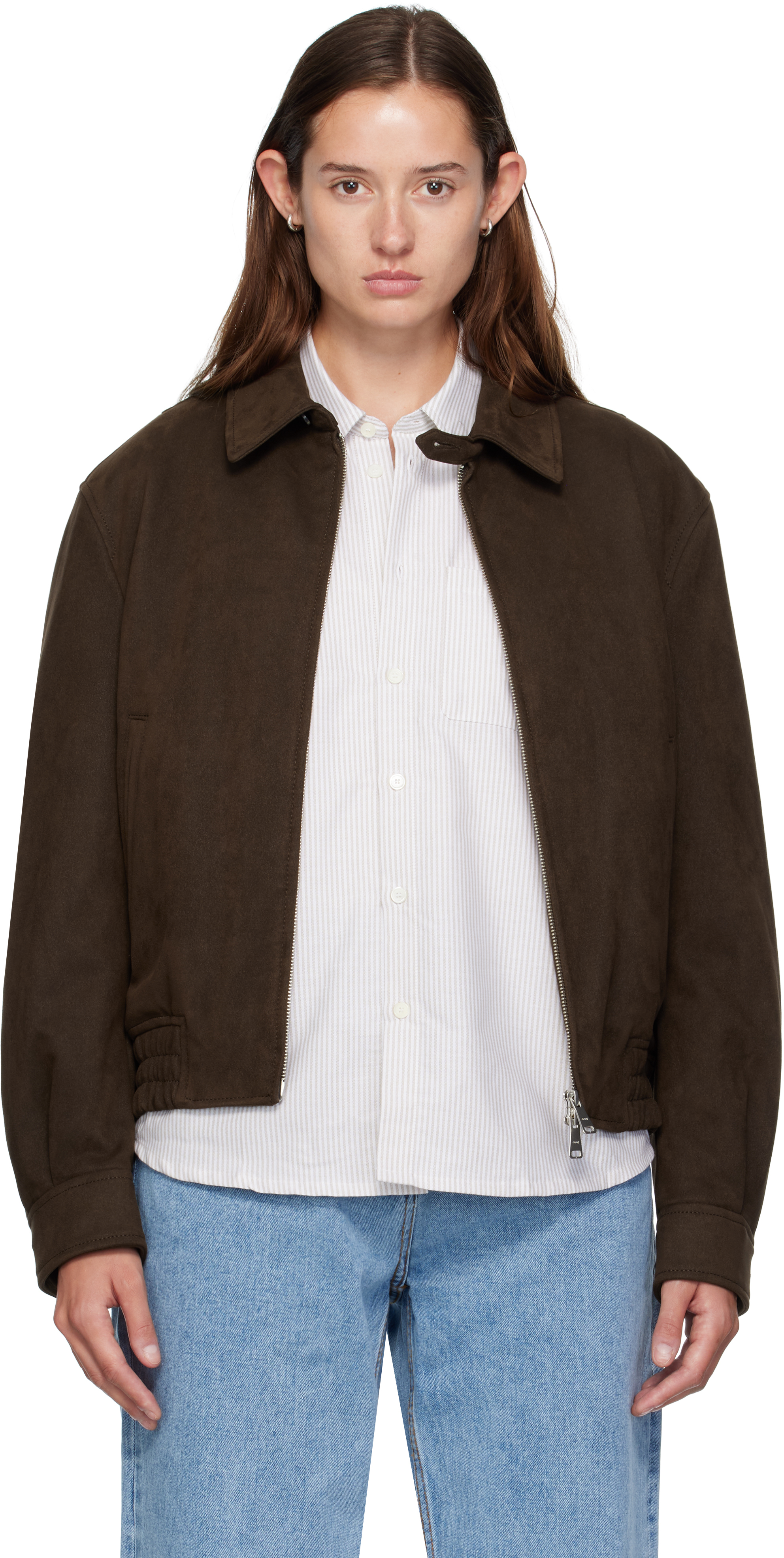 Padded suede swing top セールPadded suede swing top（ブルゾン 