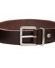 COOR COOR Brown Vintage Finish Cow Leather Belt - 1