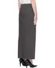 COOR COOR Gray Cotton Relaxed Midi Skirt - 3