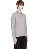 COOR COOR Gray Multi Pin Pique Long Sleeve Polo - 2
