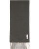 COOR COOR Khaki & Brown Merino Wool Gunclub Check Muffler Scarf - 1