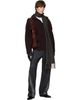 COOR COOR Khaki & Brown Merino Wool Gunclub Check Muffler Scarf - 2