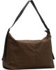 COOR COOR Khaki Leather Trim Crossbody Bag - 2