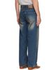 COOR COOR Navy Straight Cut Dirty Wash Jeans - 3