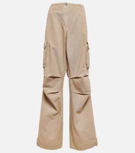 Coperni Coperni Adjustable wide-leg cargo pants
