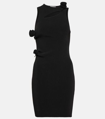 Coperni Coperni AppliquÃ©d cutout minidress