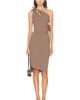 Coperni Coperni Asymmetric Mini Flower Gown - 1