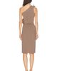 Coperni Coperni Asymmetric Mini Flower Gown - 4