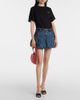 Coperni Coperni Balloon denim miniskirt - 2