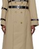 Coperni Coperni Beige Multi Belt Trench Coat - 1