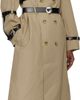 Coperni Coperni Beige Multi Belt Trench Coat - 4