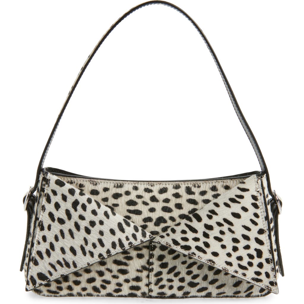 Coperni Coperni Belt Genuine Calf Hair Baguette Bag
