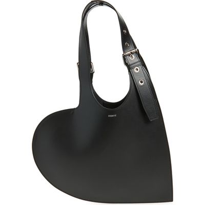 Coperni Coperni Belt Heart Leather Tote