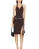 Coperni Coperni Bi Color Twisted Dress - 1