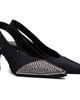 Coperni Coperni Black Bicolor Slingbacks Stiletto Heels - 4