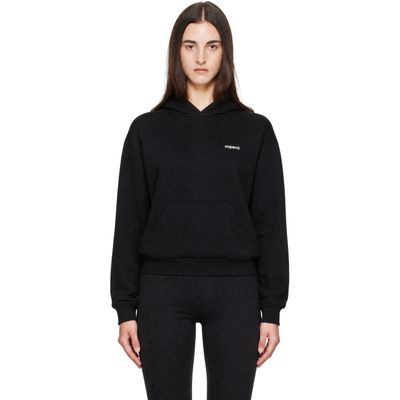 Coperni Coperni Black Cap Hoodie
