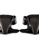 Coperni Coperni Black Croco Lift Flip Flops Heeled Sandals - 2