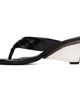 Coperni Coperni Black Croco Lift Flip Flops Heeled Sandals - 3