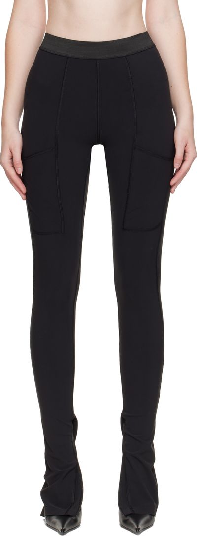 Coperni Coperni Black Eurojersey Leggings