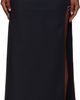 Coperni Coperni Black Garter Belt Maxi Skirt - 1
