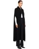 Coperni Coperni Black Knit Scarf Zip Cape - 2
