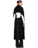 Coperni Coperni Black Knit Scarf Zip Cape - 3