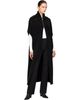 Coperni Coperni Black Knit Scarf Zip Cape - 4