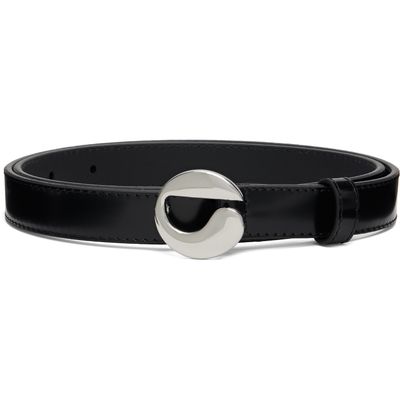 Coperni Coperni Black Logo Skinny Belt